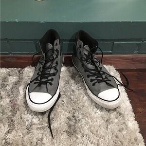 Converse All-Stars Chuck Taylor Men's Gray High-Top Sneakers